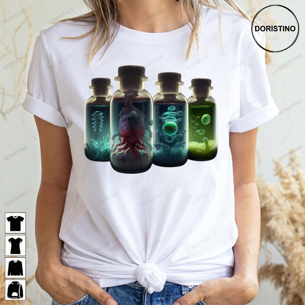 Ghost Bacteria Hd Realistic Color Limited Edition T-shirts